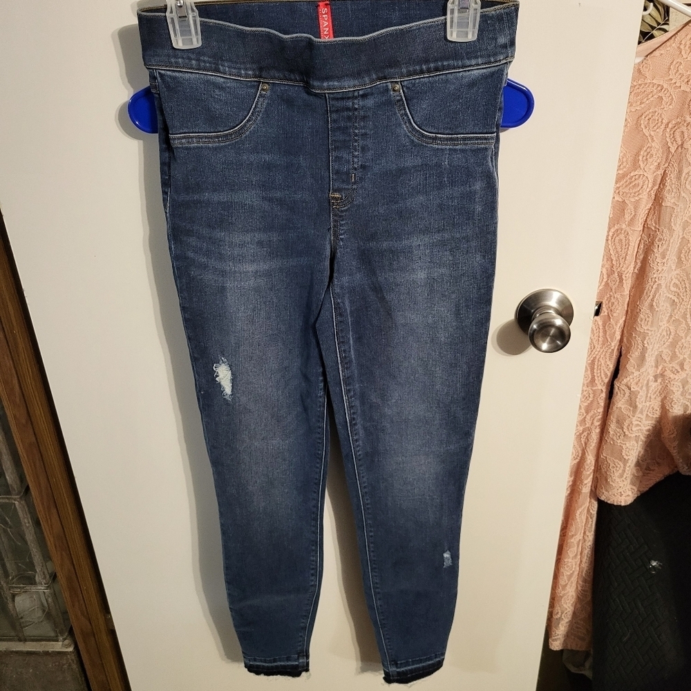 NWOT WOMANS SPANX HIGH RISE JEGGINGS SZ S